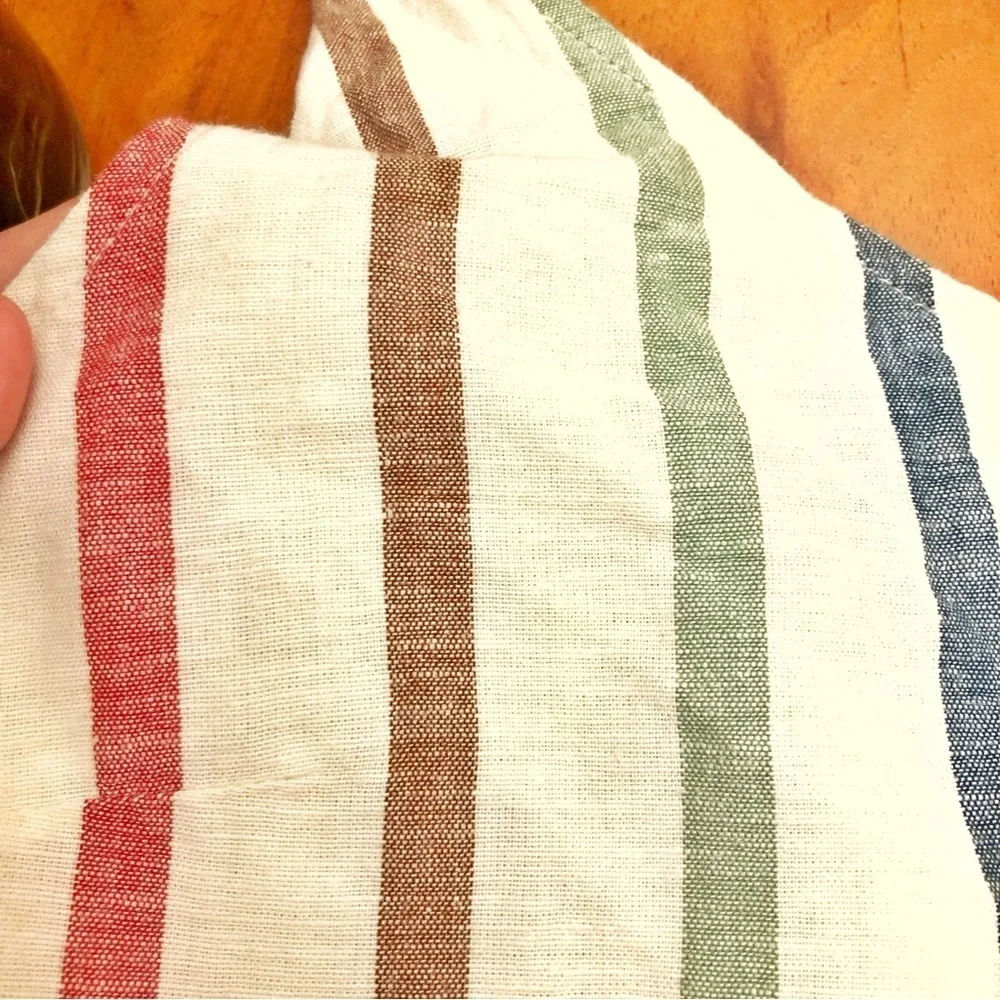 American Eagle Outfitters Halter Y2K Colorful Striped Boho Sexy Festival Dress. - Picture 4 of 10
